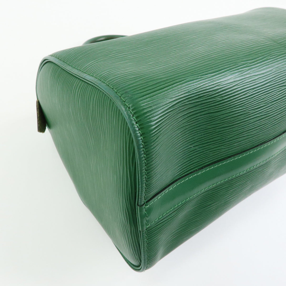 Louis Vuitton Speedy Epi Leather Green Leather Handbag (Pre-Owned)