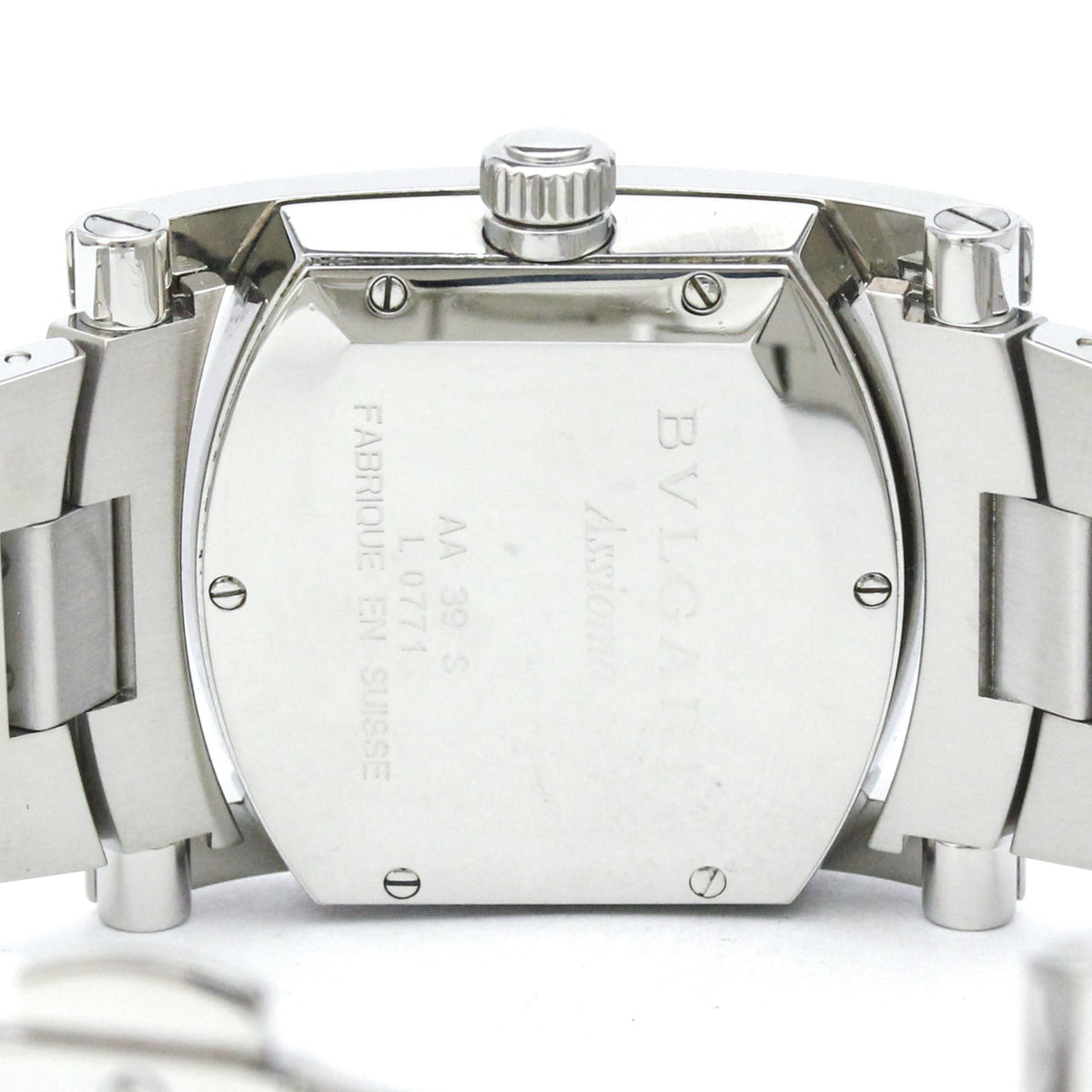 Bvlgari Assioma D Quartz Stainless Steel Watch (Pre-Owned)
