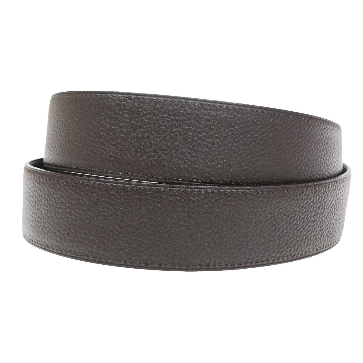 Hermes Constance Reversible Belt Leather Brown Leather Belts Accessory (Pre-Owned)
