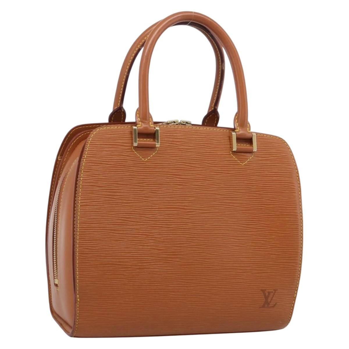 Louis Vuitton Pont Neuf Epi Leather Gold Leather Handbag (Pre-Owned)