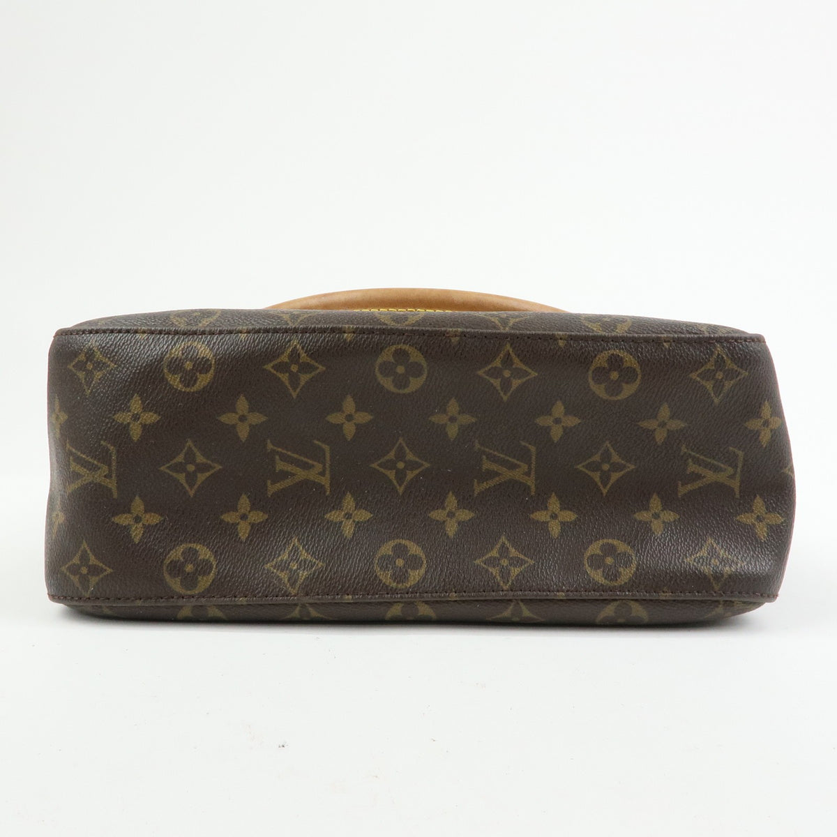 Louis Vuitton Looping Monogram Canvas Brown Canvas Handbag (Pre-Owned)