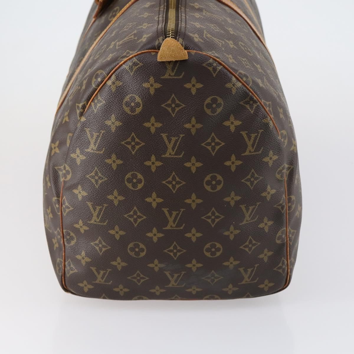 Louis Vuitton Keepall Monogram Canvas Brown Canvas Travel Bag Bag (Pre-Owned)