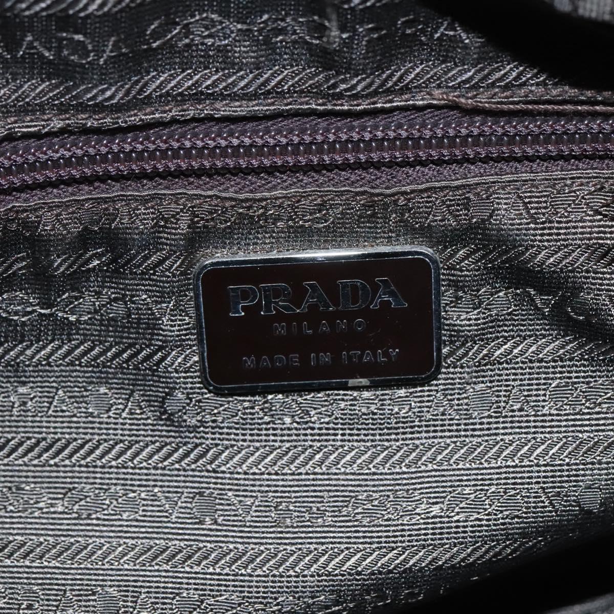 Prada Tessuto Green Synthetic Handbag (Pre-Owned)