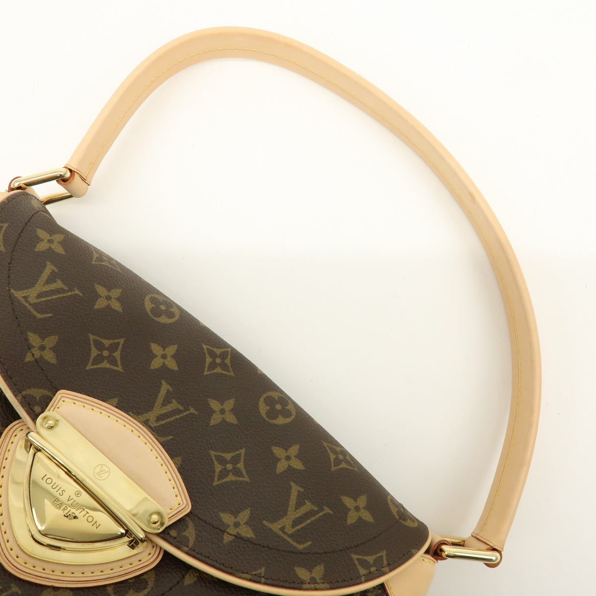 Louis Vuitton Beverly Monogram Canvas Brown Canvas Handbag (Pre-Owned)
