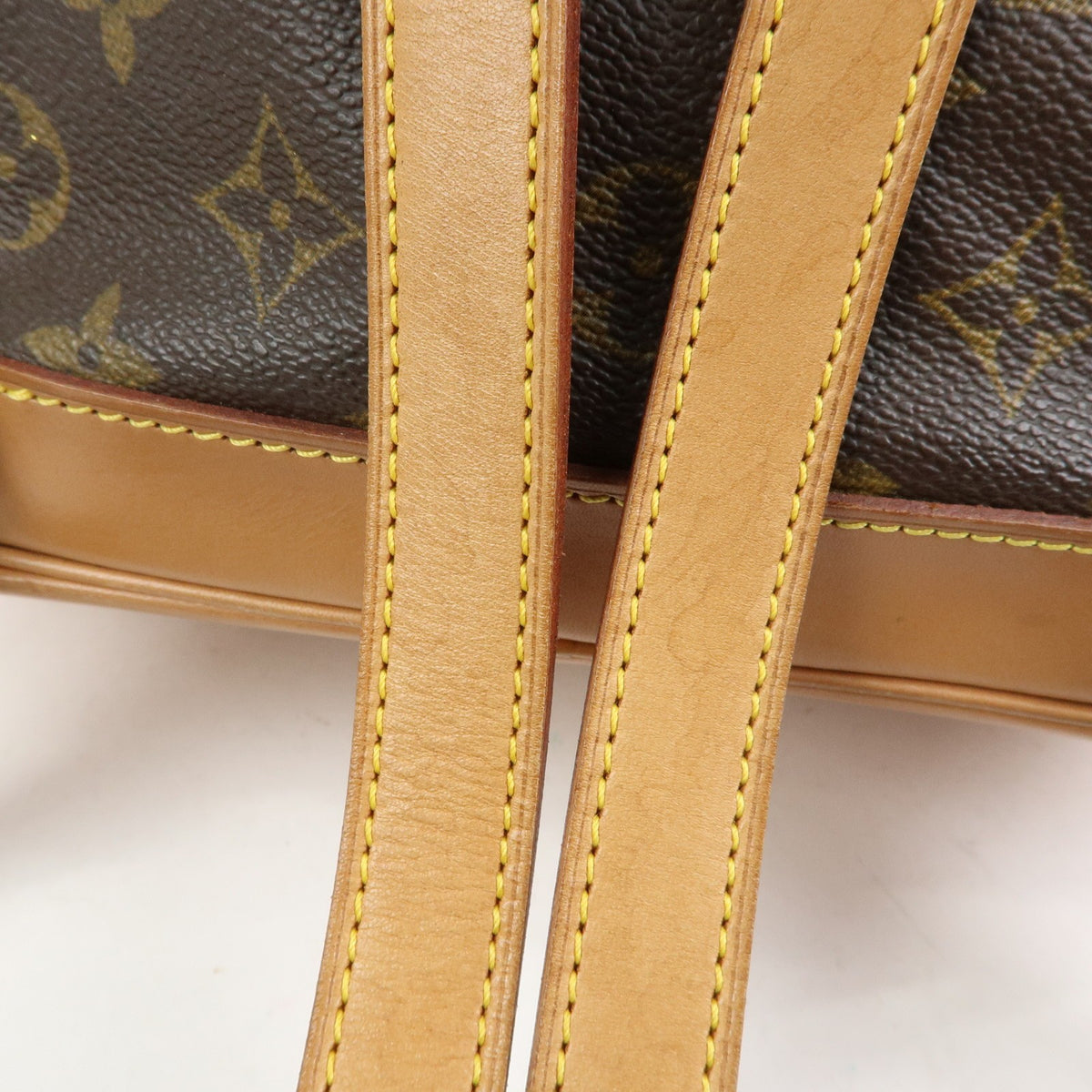 Louis Vuitton Vintage Montsouris Monogram Canvas Brown Canvas Backpack Bag (Pre-Owned)
