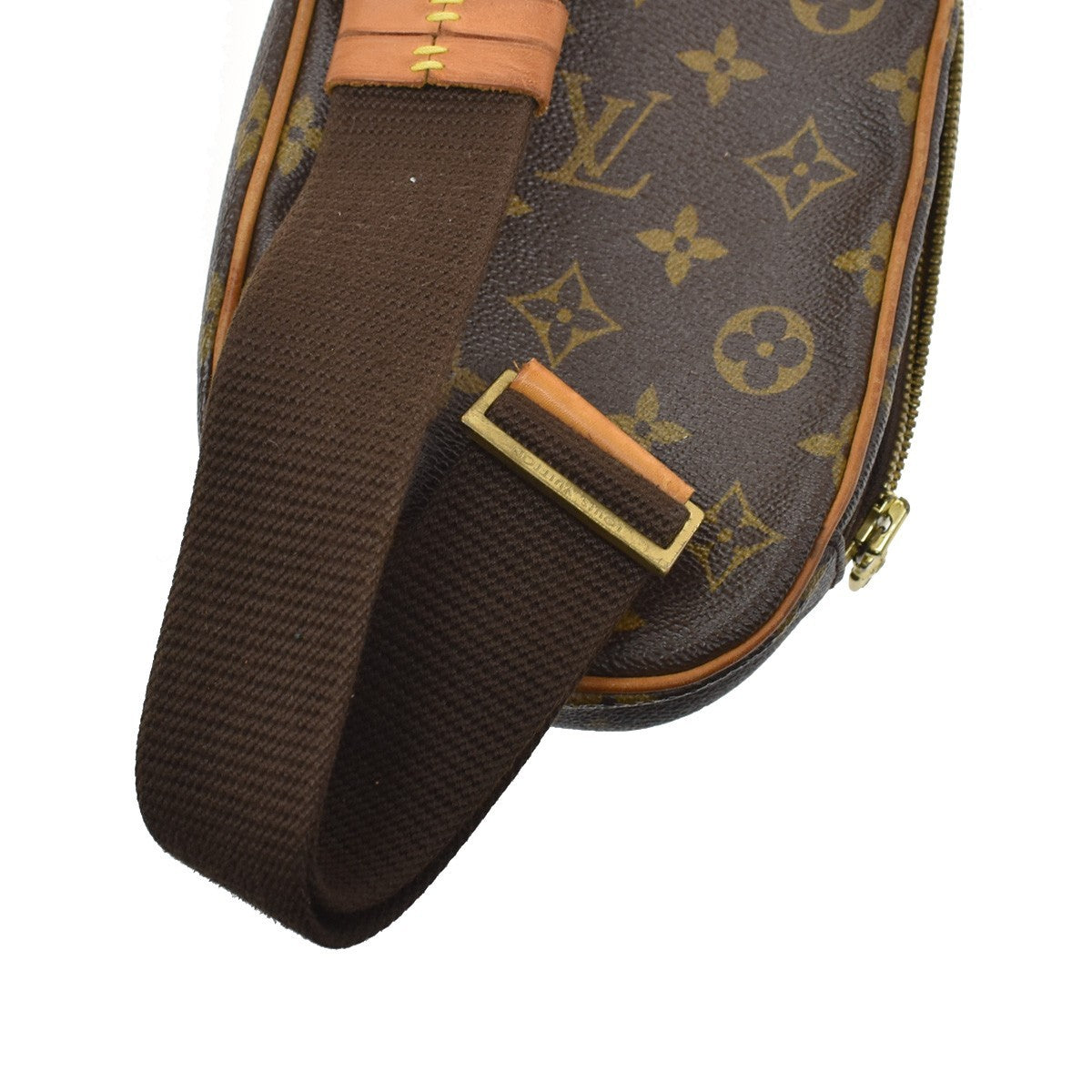 Louis Vuitton Pochette Gange Monogram Canvas Brown Canvas Clutche & Pouche Bag (Pre-Owned)