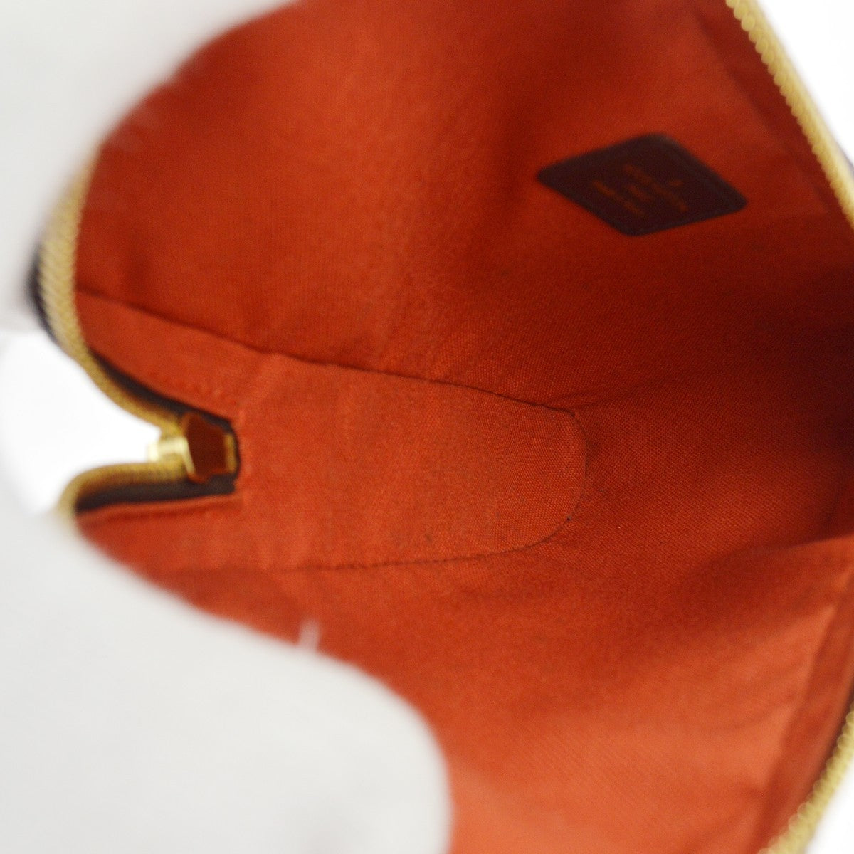 Louis Vuitton Geronimos Damier Brown Canvas Clutche & Pouche Bag (Pre-Owned)