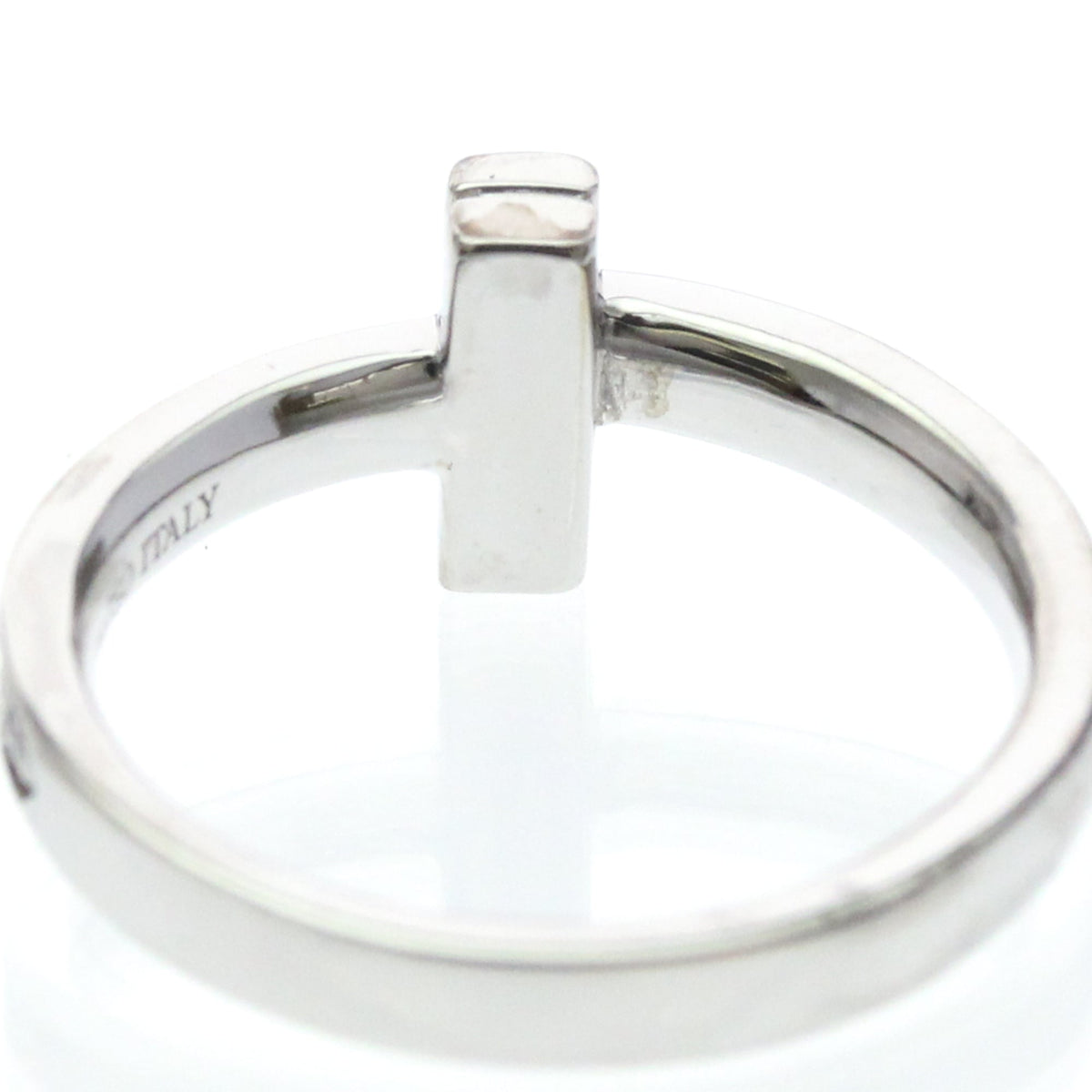 Tiffany & Co. T One Ring / Diamond White Gold / Diamond Silver White_Gold Ring Jewelry (Pre-Owned)