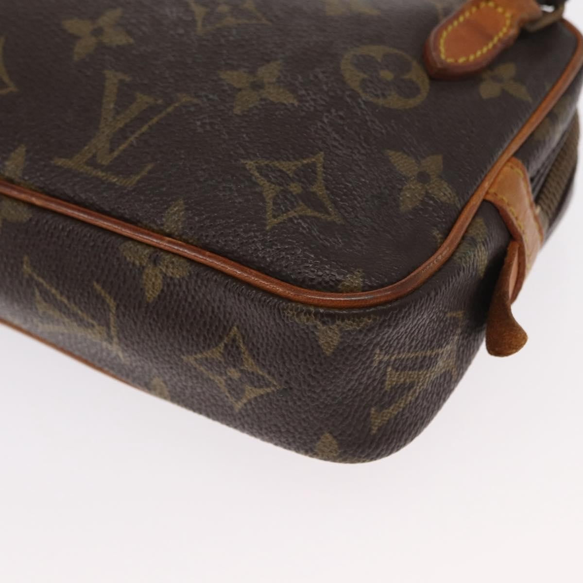 Louis Vuitton Pochette Marly Bandouliere Monogram Canvas Brown Canvas Shoulder Bag Bag (Pre-Owned)