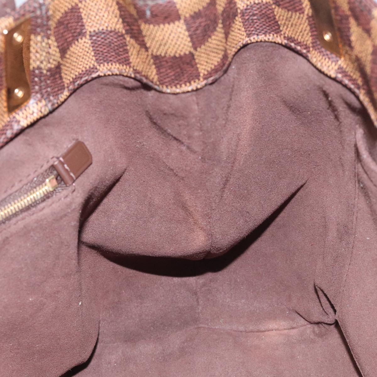 Louis Vuitton Marylebone Brown Canvas Handbag (Pre-Owned)