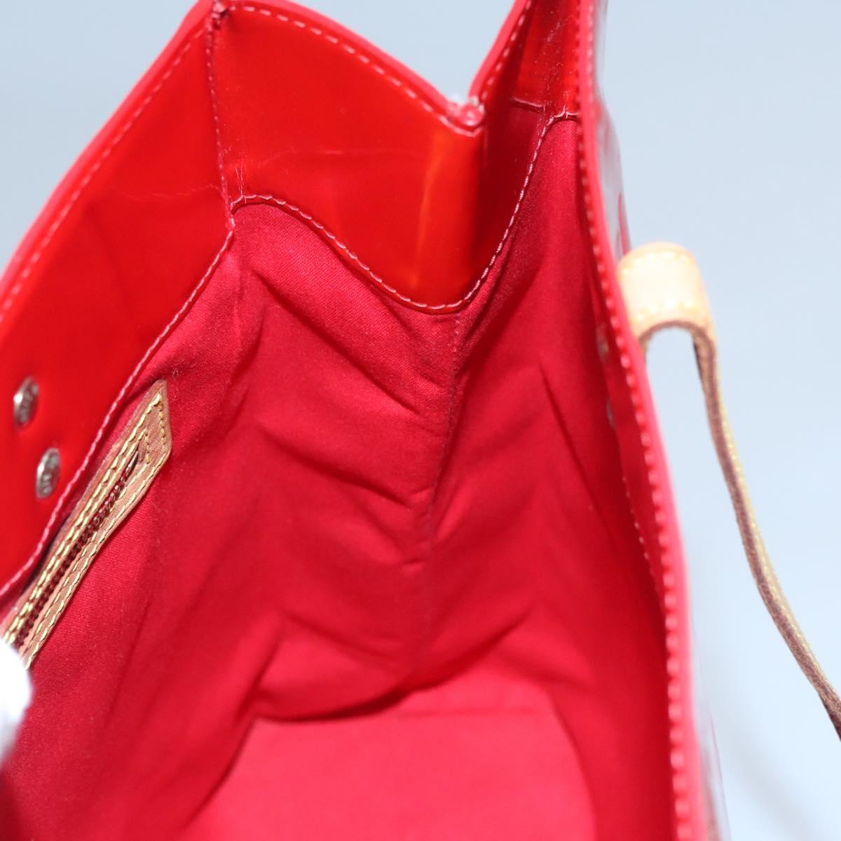 Louis Vuitton Reade Red Patent Leather Handbag (Pre-Owned)