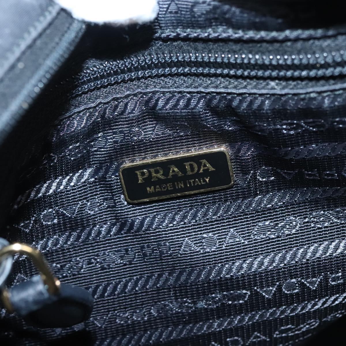 Prada Tessuto Black Synthetic Handbag (Pre-Owned)