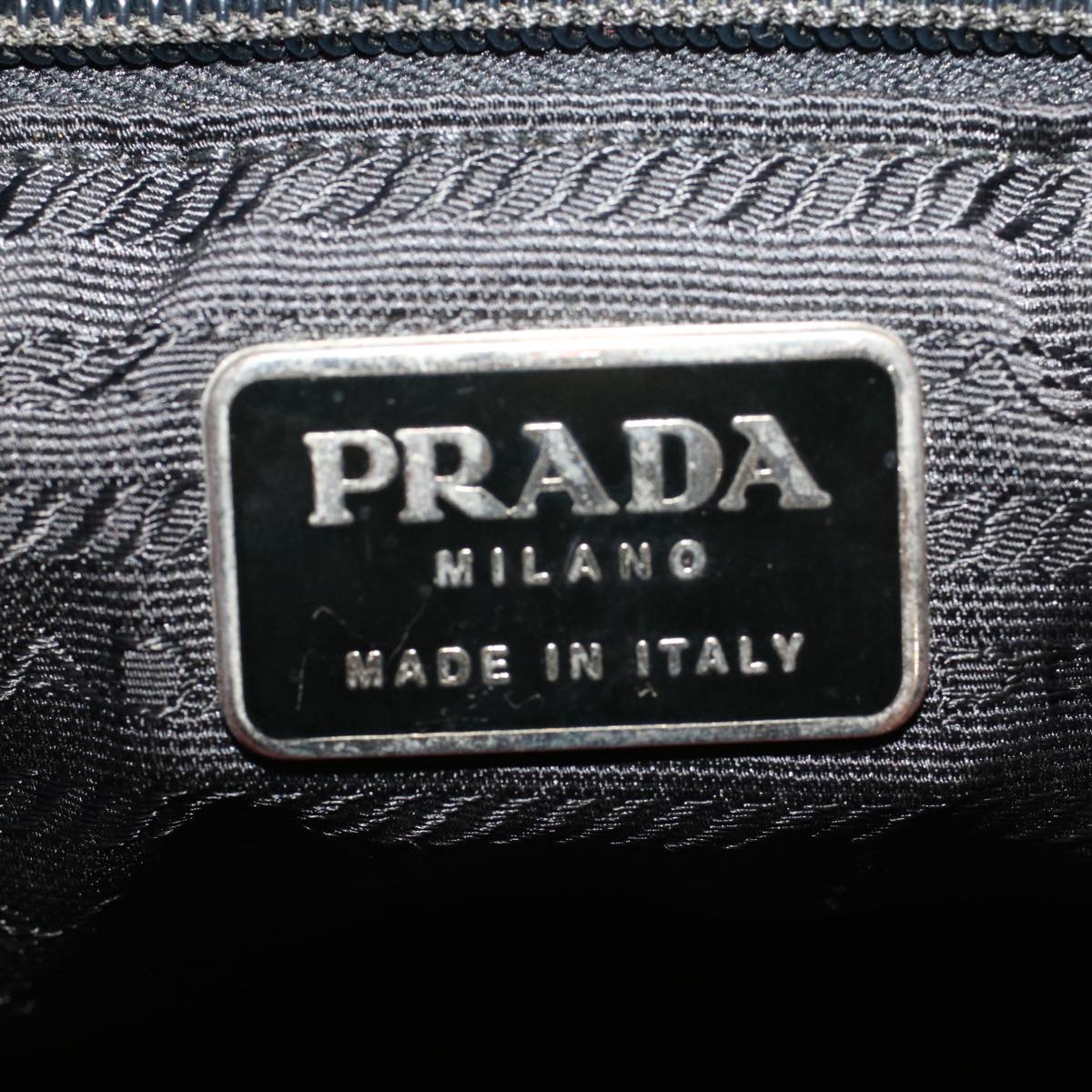 Prada Tessuto Red Synthetic Handbag (Pre-Owned)
