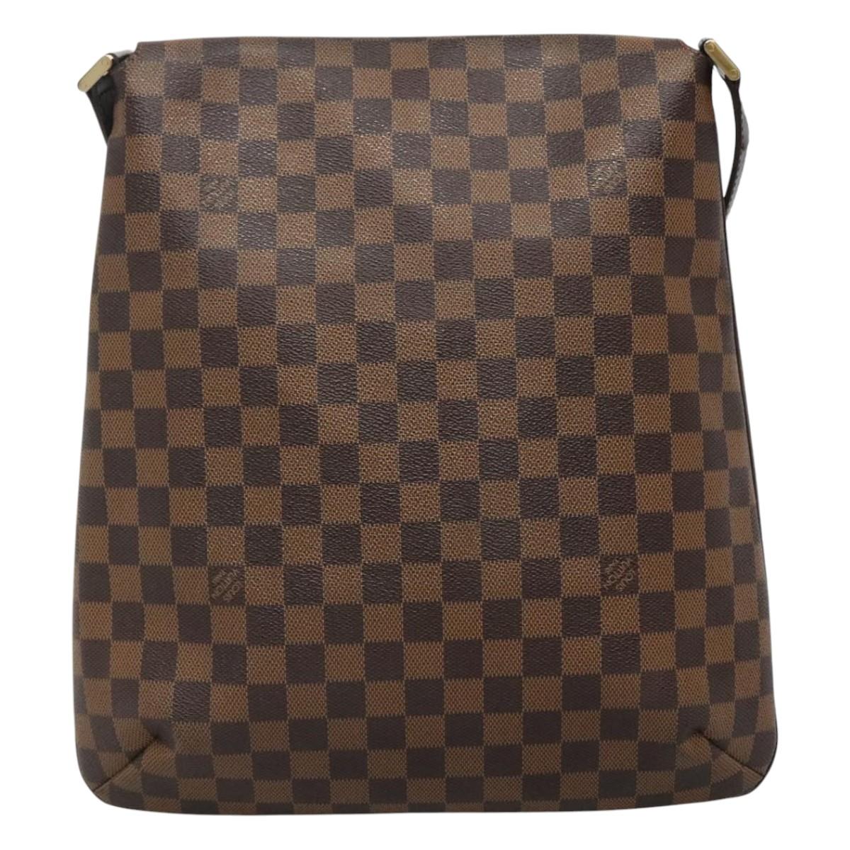 Louis Vuitton Musette Salsa Brown Canvas Shoulder Bag (Pre-Owned)