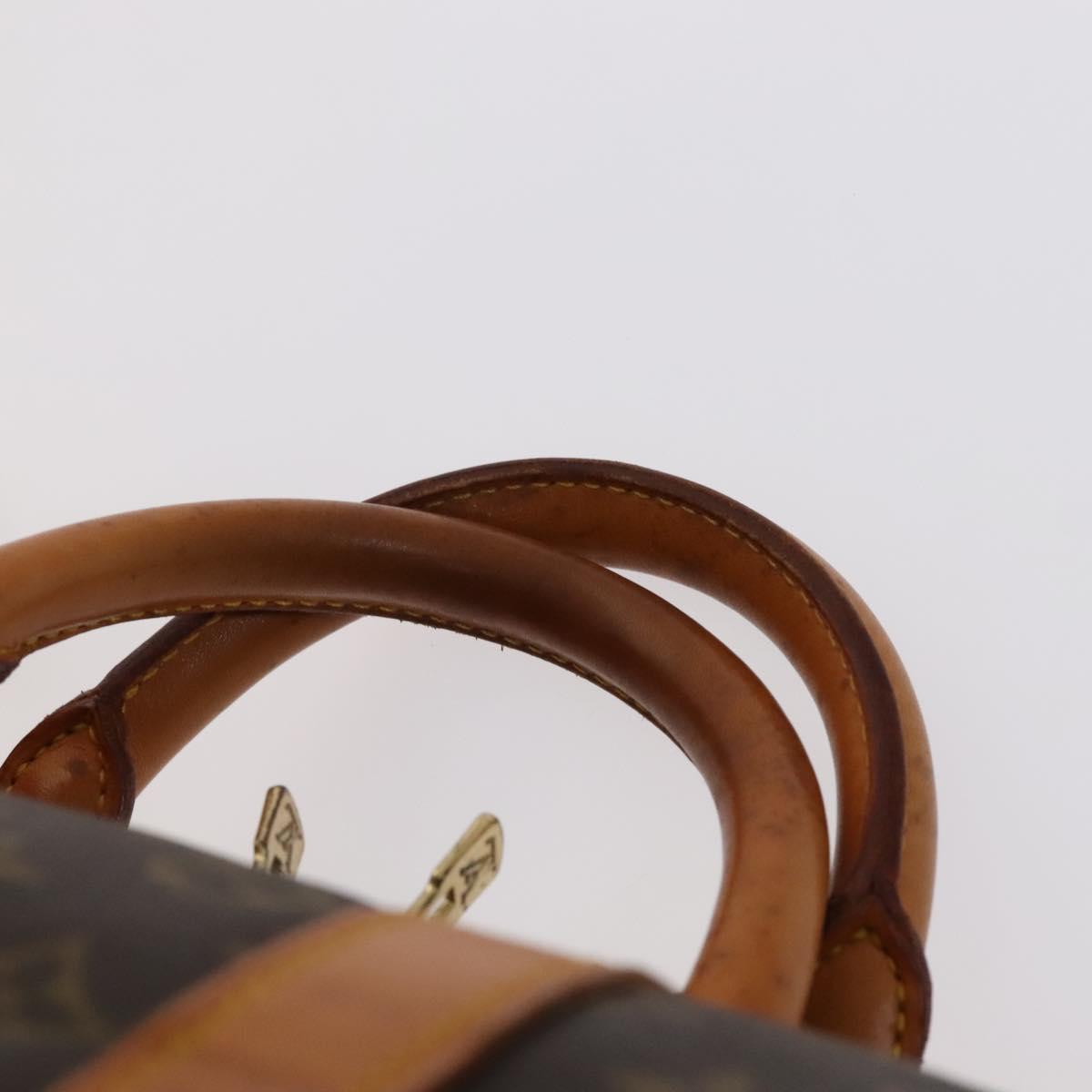 Louis Vuitton Keepall 55 Brown Canvas Travel Bag (Pre-Owned)