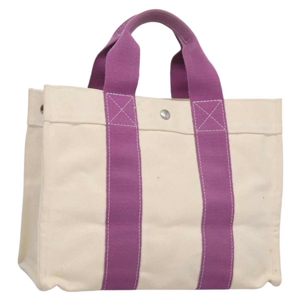 Hermès Bora Bora Ecru Canvas Tote Bag (Pre-Owned)