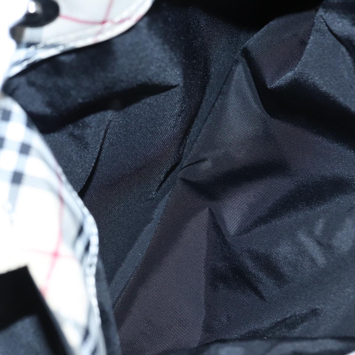 Burberry Nova Check Black Synthetic Tote Bag (Pre-Owned)