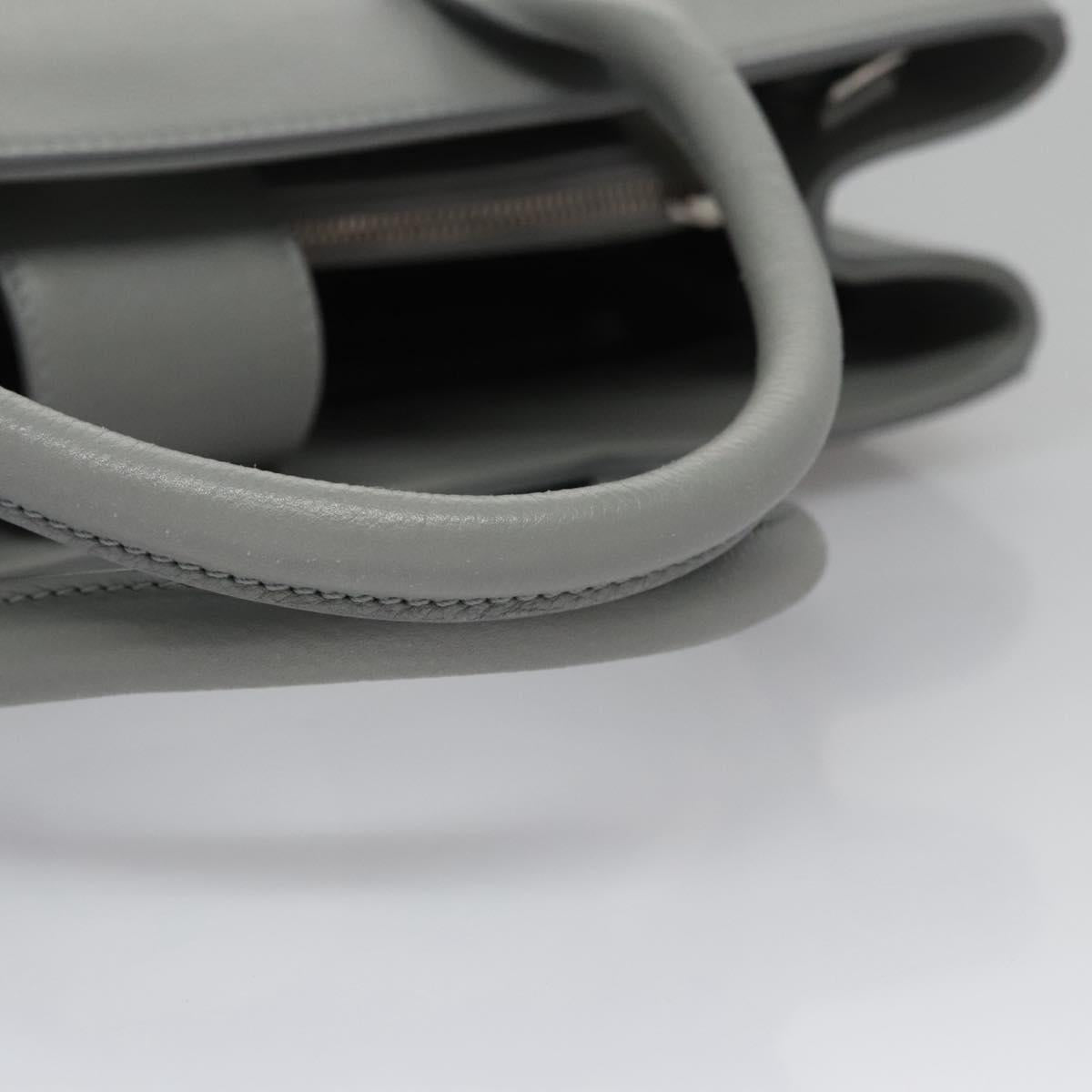 Chanel Executive Grey Leather Tote Bag (Pre-Owned)