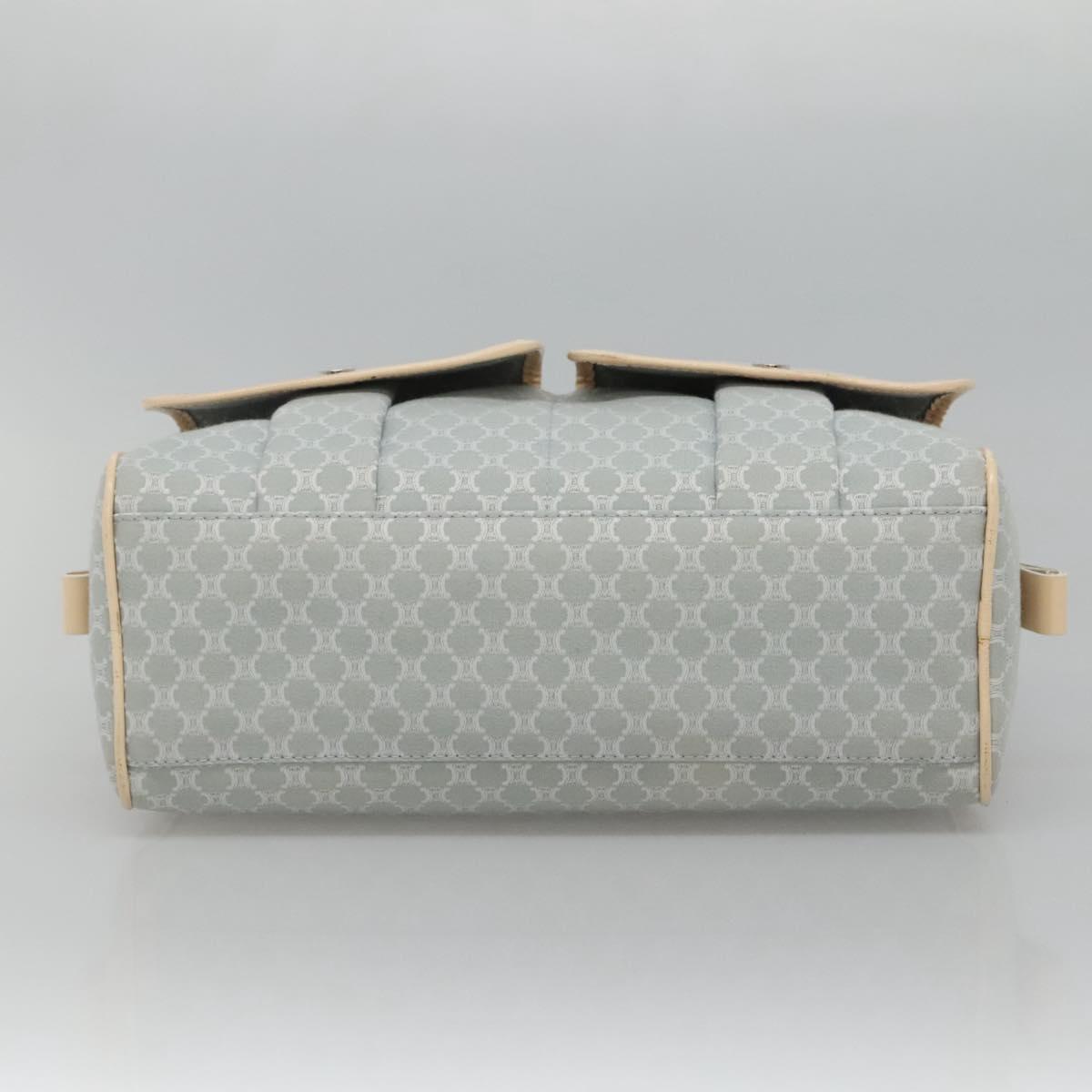 Céline Macadam Blue Cotton Shoulder Bag (Pre-Owned)