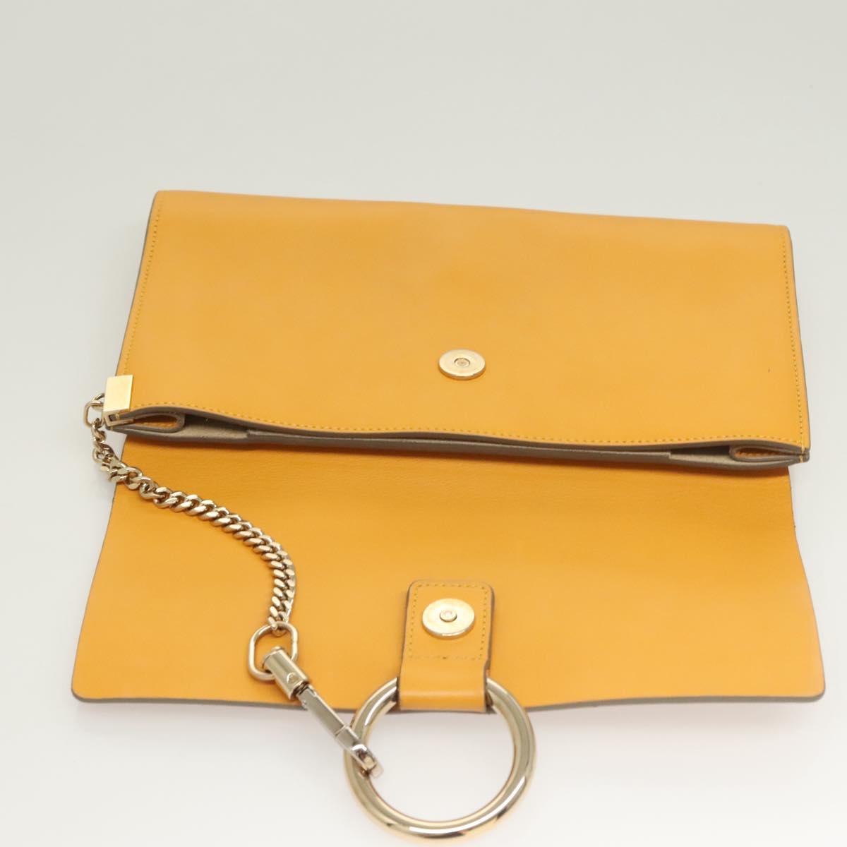Chloé Faye Multicolour Suede Clutch Bag (Pre-Owned)