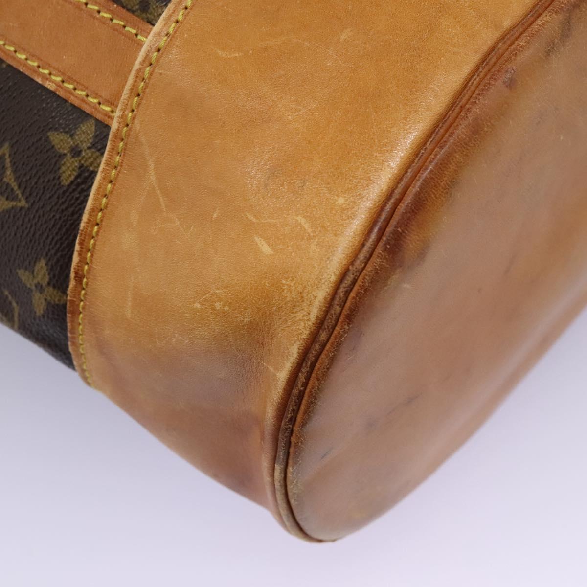 Louis Vuitton Randonnée Brown Canvas Shoulder Bag (Pre-Owned)