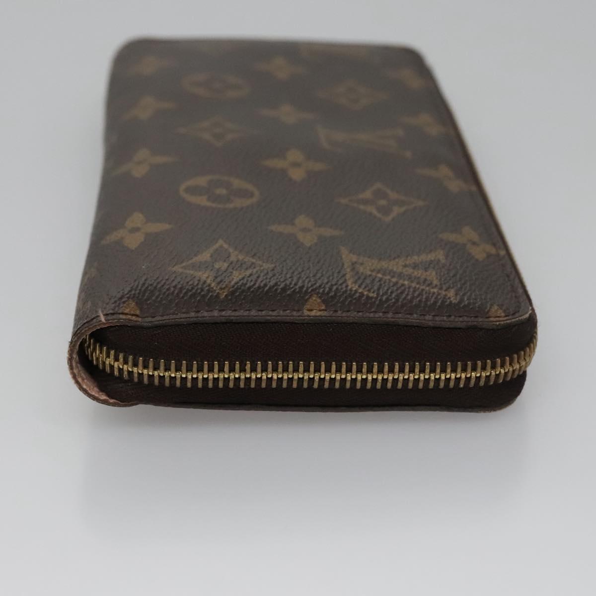Louis Vuitton Zippy Wallet Brown Canvas Wallet (Pre-Owned)