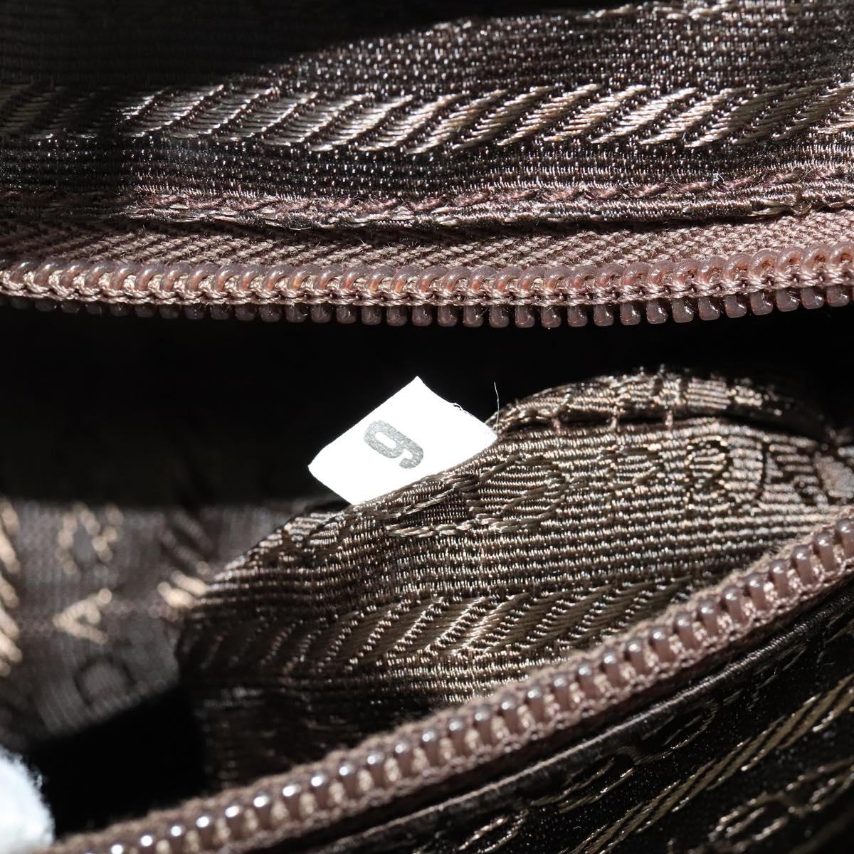 Prada Vitello Khaki Synthetic Handbag (Pre-Owned)
