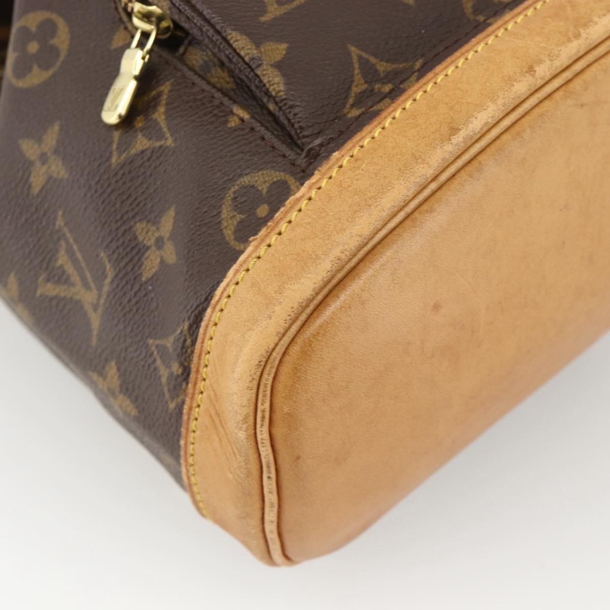Louis Vuitton Vintage Montsouris Monogram Canvas Brown Canvas Backpack Bag (Pre-Owned)