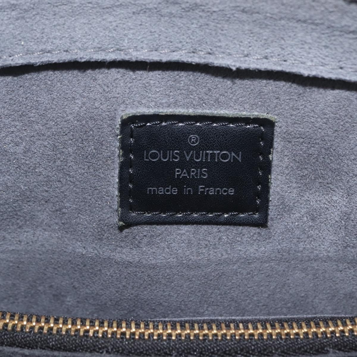 Louis Vuitton Pont Neuf Epi Leather Black Leather Handbag (Pre-Owned)