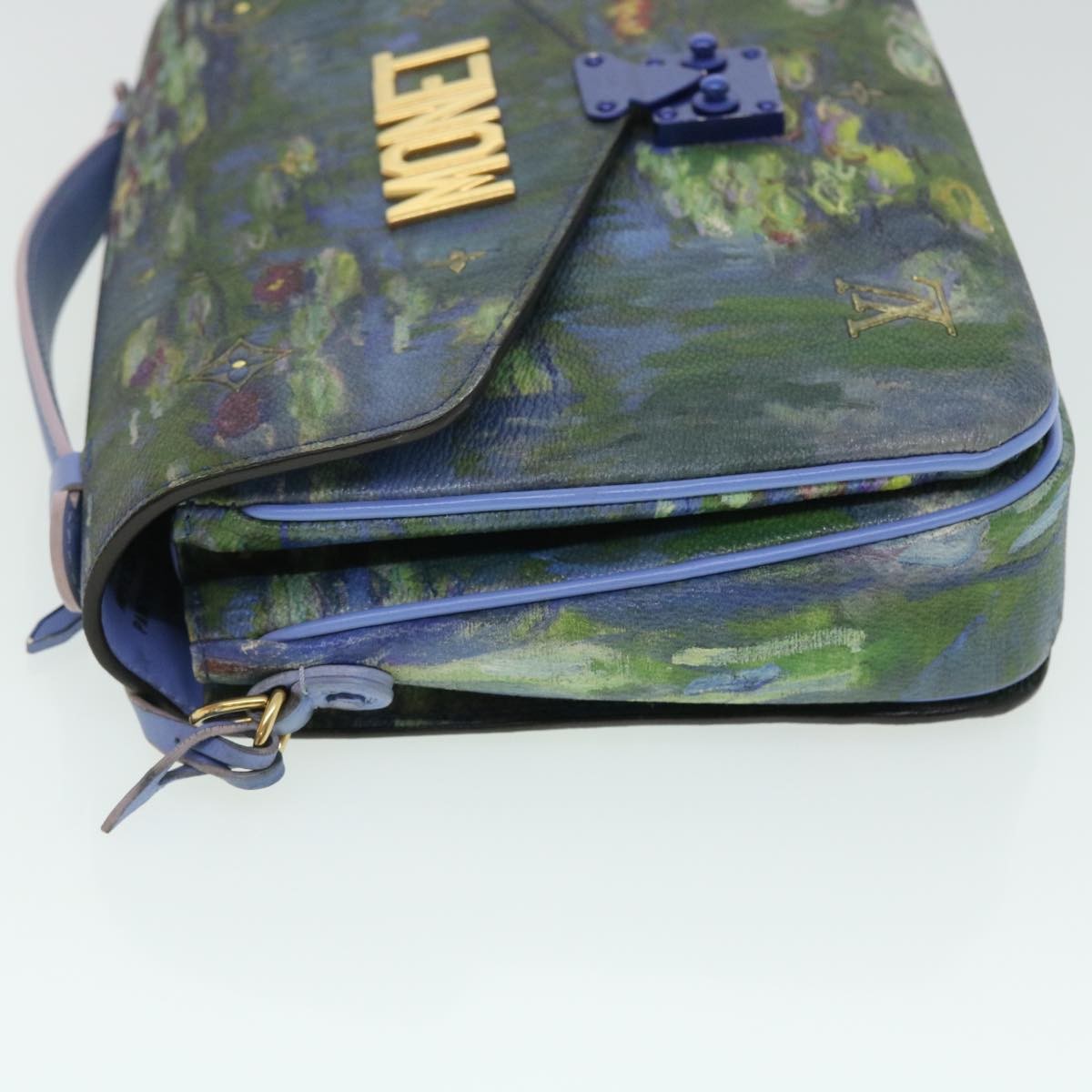 Louis Vuitton Pochette Metis Limited Edition Jeff Koons Monet Print Canvas Multicolour Canvas Clutche & Pouche Bag (Pre-Owned)