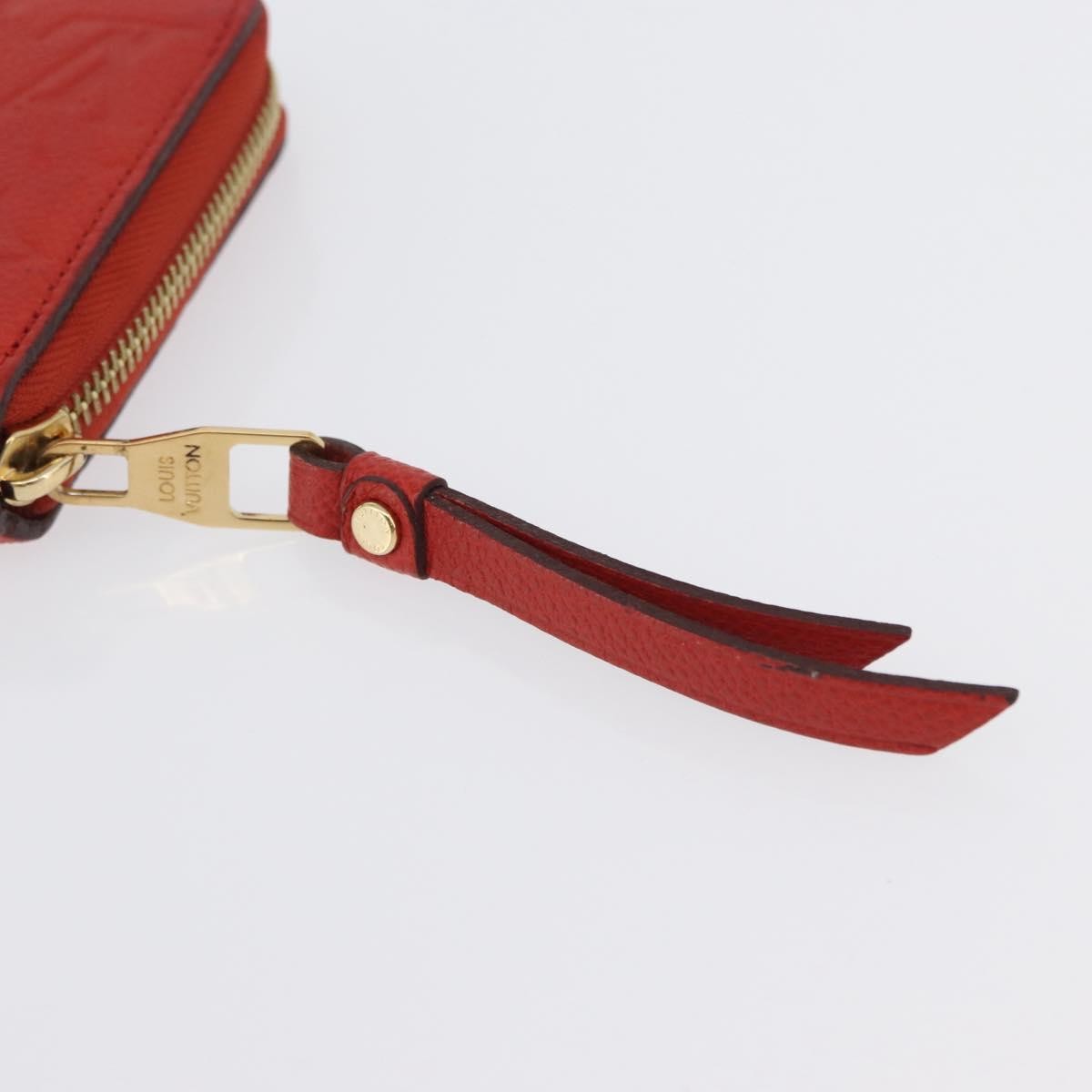 Louis Vuitton Portefeuille Zippy Monogramme Empreinte Monogramme Empreinte Orange Leather Wallets Accessory (Pre-Owned)