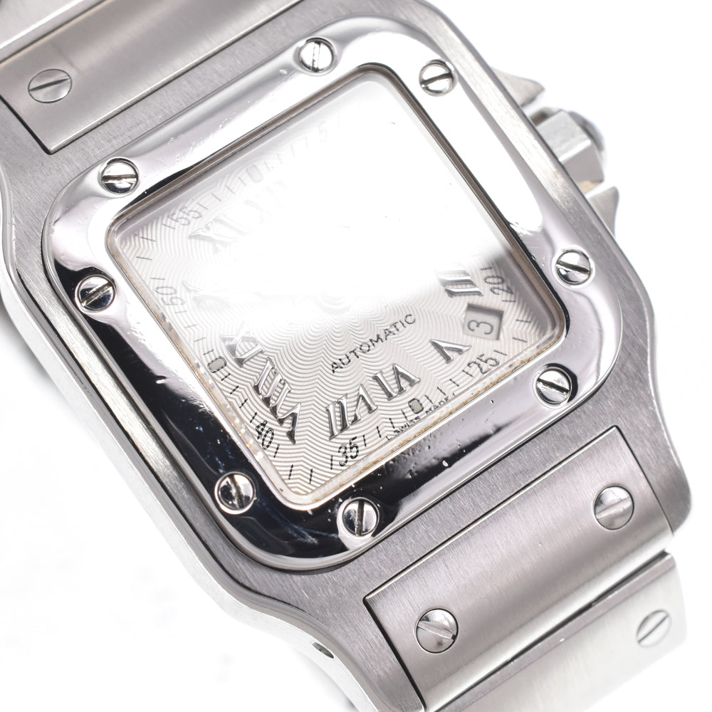 Cartier Santos De Cartier Galbee Automatic Stainless Steel Watch (Pre-Owned)