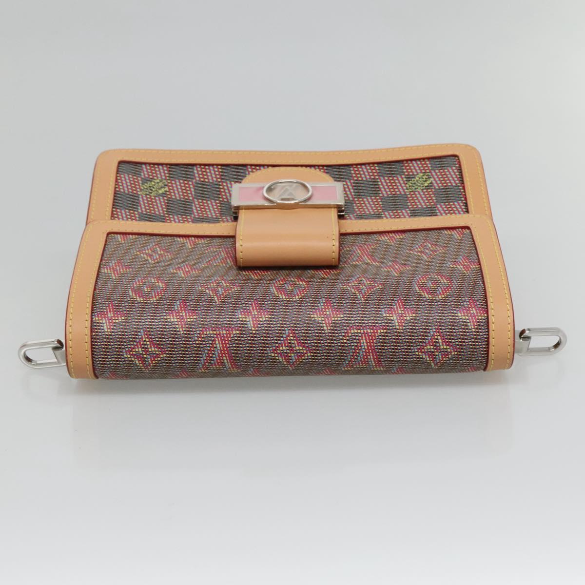 Louis Vuitton Dauphine Pink Canvas Shoulder Bag (Pre-Owned)