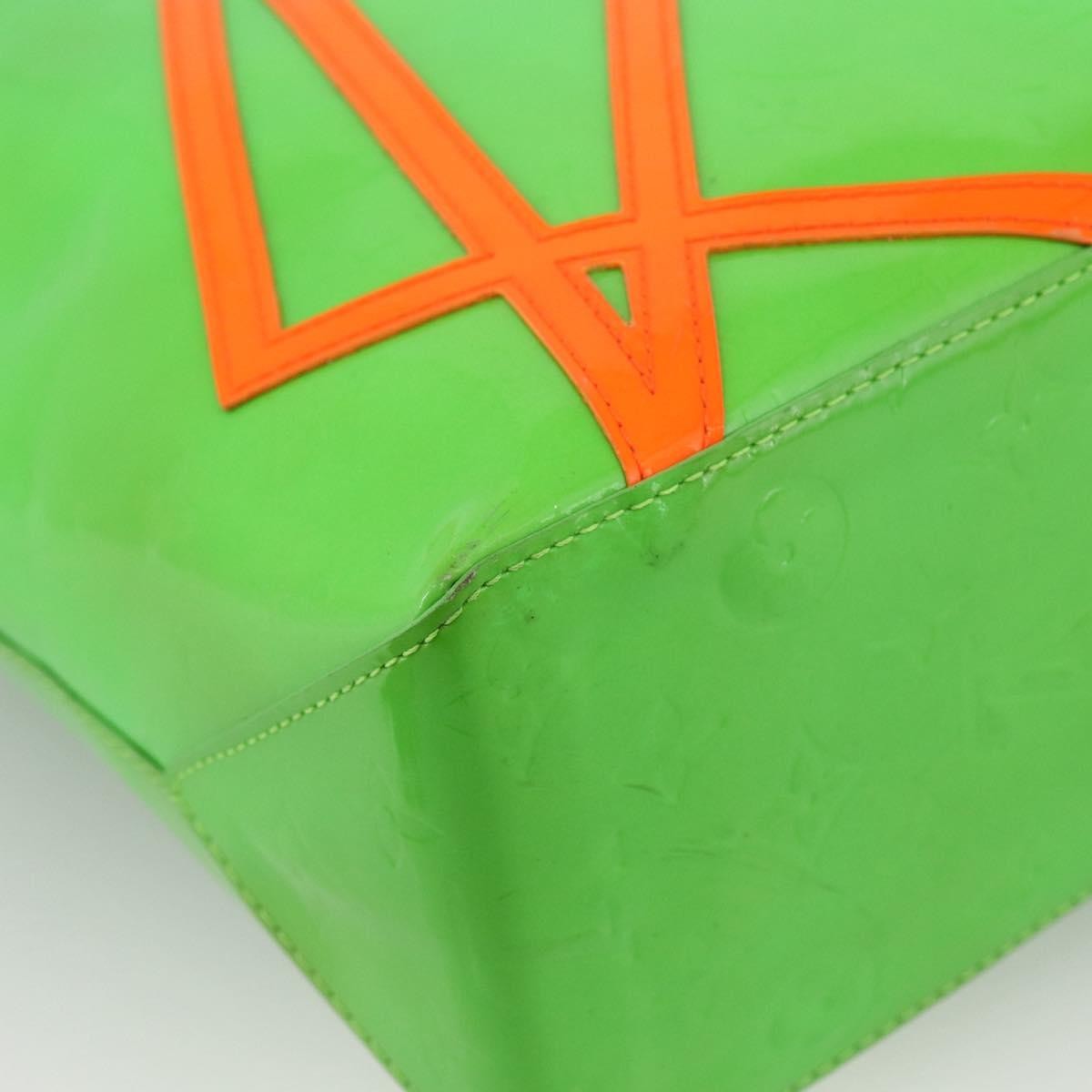 Louis Vuitton Robert Wilson Reade Vernis Green Patent_Leather Tote Bag Bag (Pre-Owned)