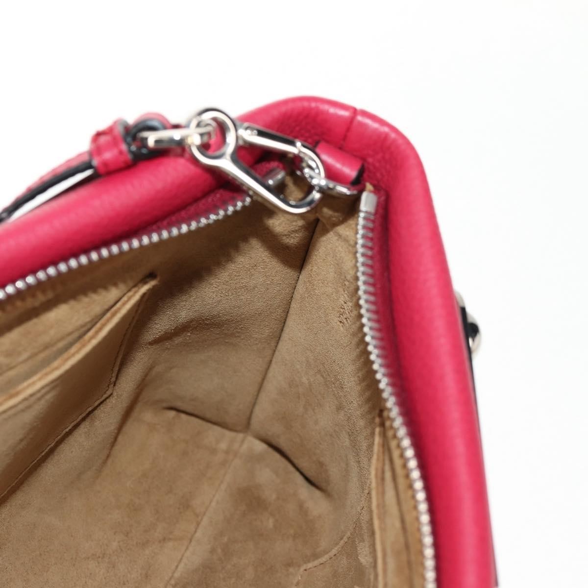 Loewe Missy Leather Red Leather Shoulder Bag Bag (Pre-Owned)
