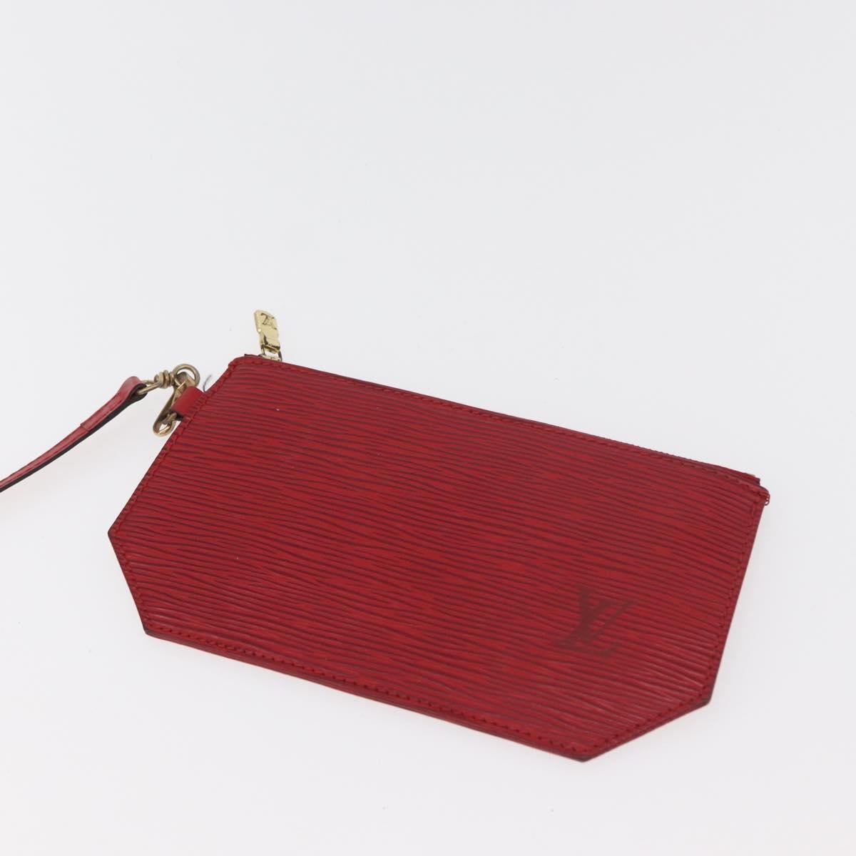 Louis Vuitton Vintage Sac D'epaule Epi Leather Red Leather Shoulder Bag Bag (Pre-Owned)