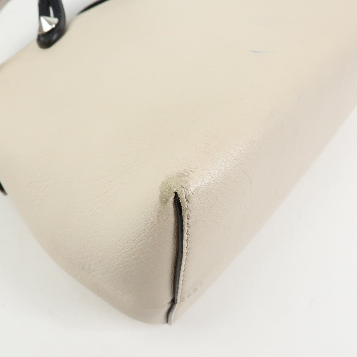 Fendi Selleria By The Way Satchel Leather Neutral Leather Handbag (Pre-Owned)