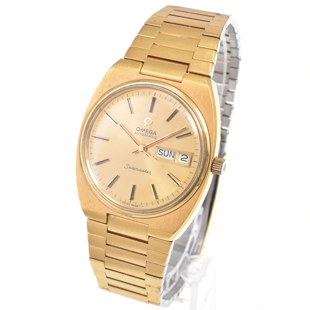 Omega Seamaster Automatic Gold Plated Watch (Pre-Owned)