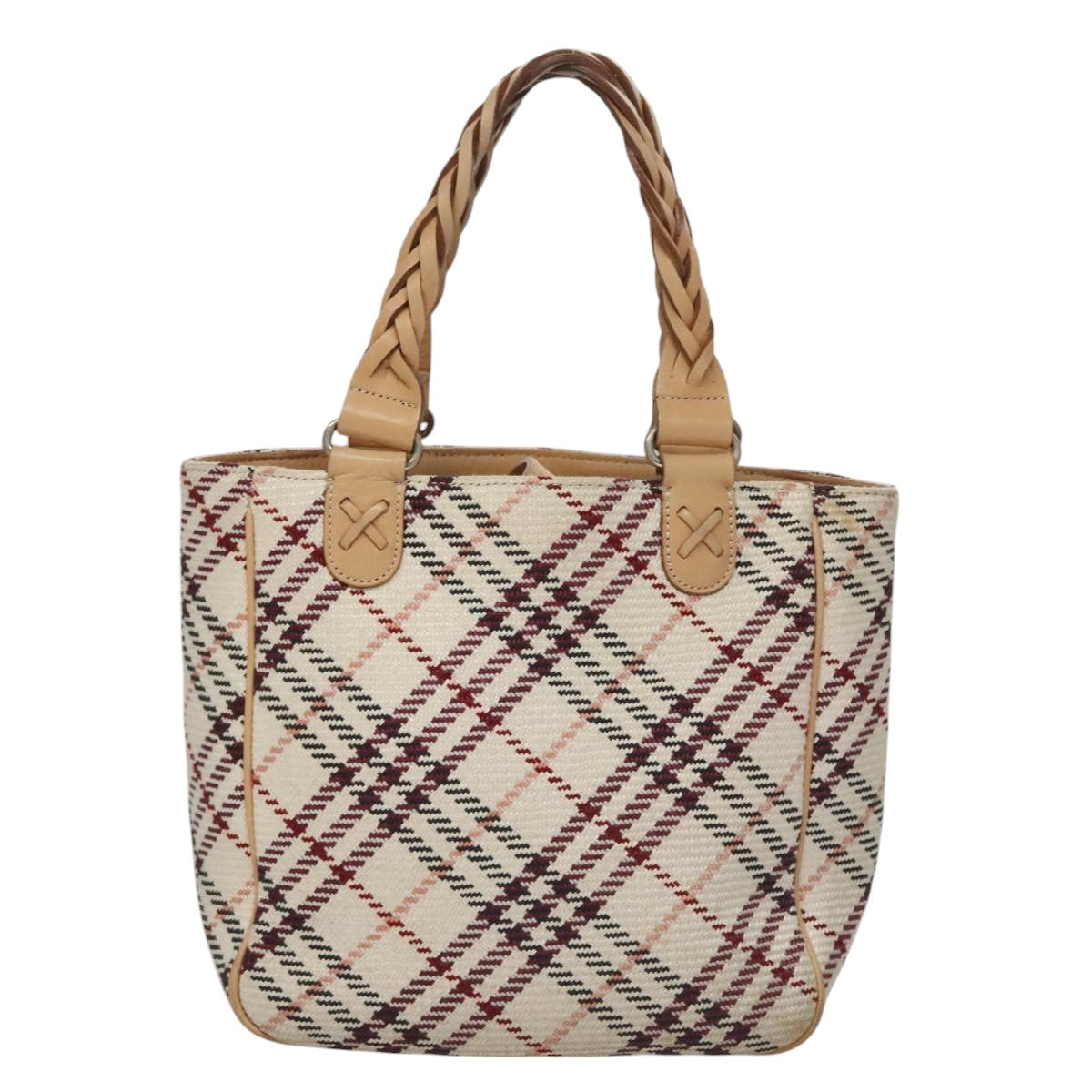 Burberry Blue Label Multicolour Canvas Handbag (Pre-Owned)