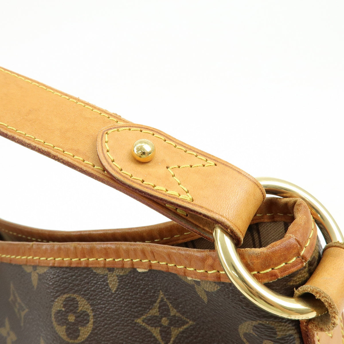 Louis Vuitton Delightful Monogram Canvas Brown Canvas Handbag (Pre-Owned)