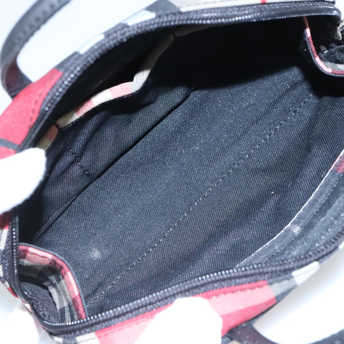 Burberry Nova Check Multicolour Canvas Handbag (Pre-Owned)