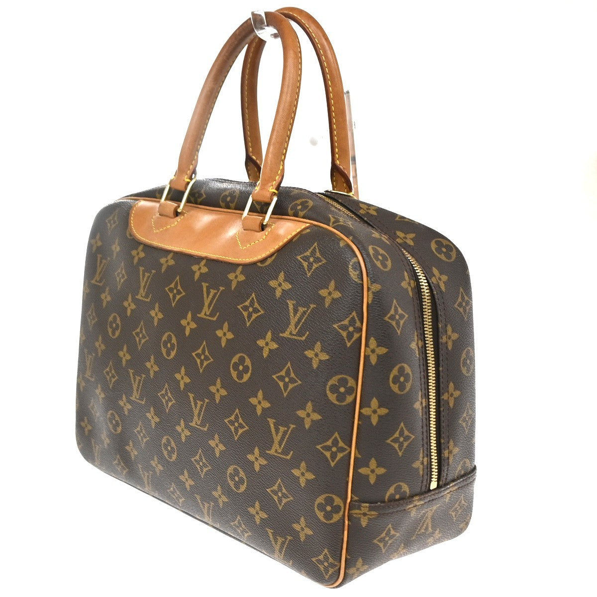 Louis Vuitton Trouville Monogram Canvas Brown Canvas Handbag (Pre-Owned)