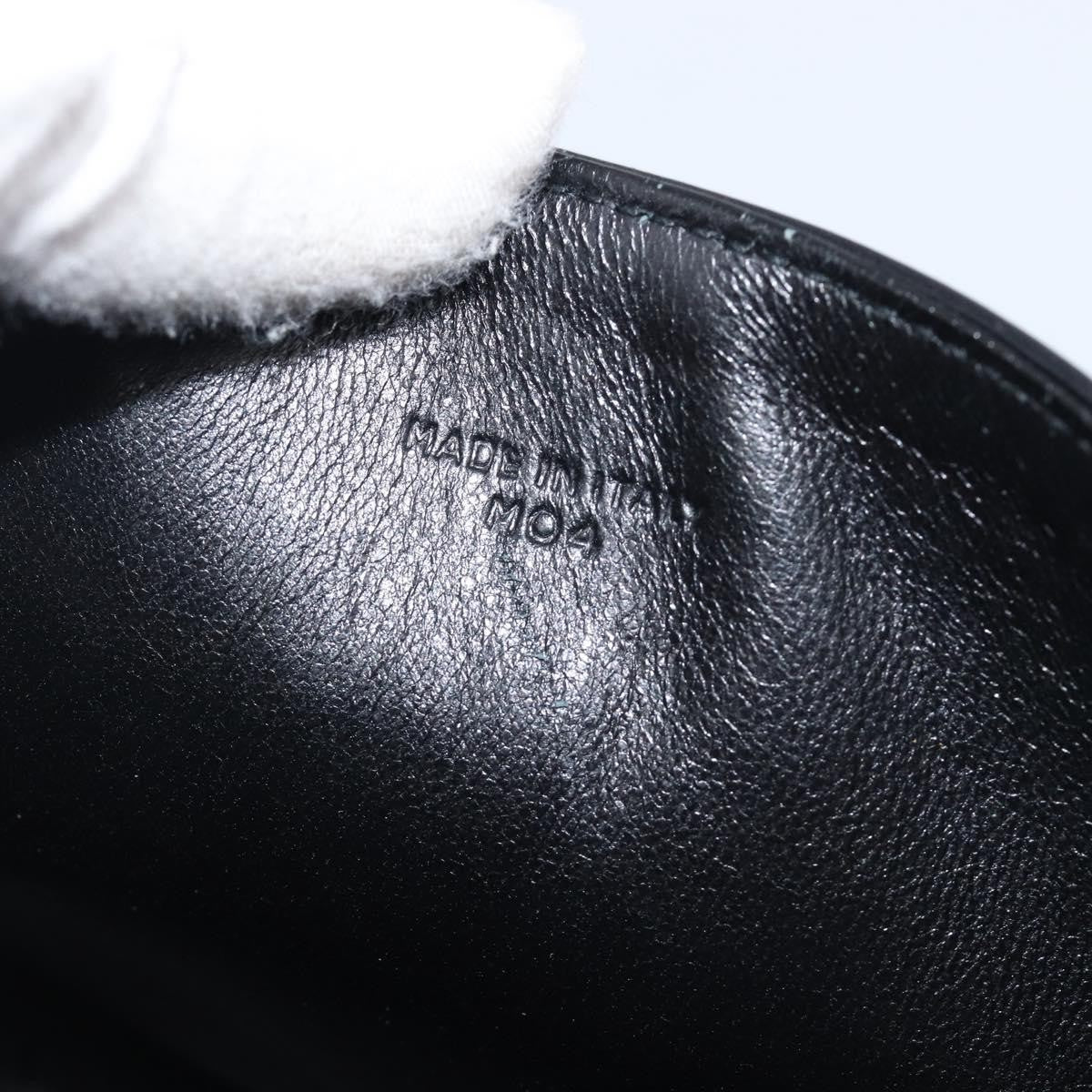 Celine Flap Shoulder Leather Black Leather Shoulder Bag Bag (Pre-Owned)