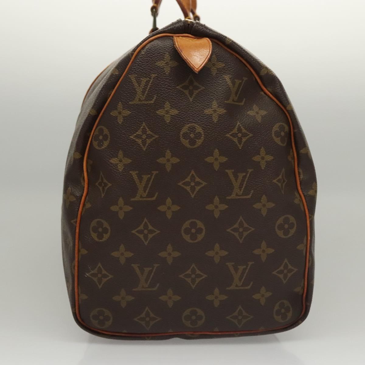 Louis Vuitton Keepall 45 Brown Canvas Travel Bag (Pre-Owned)