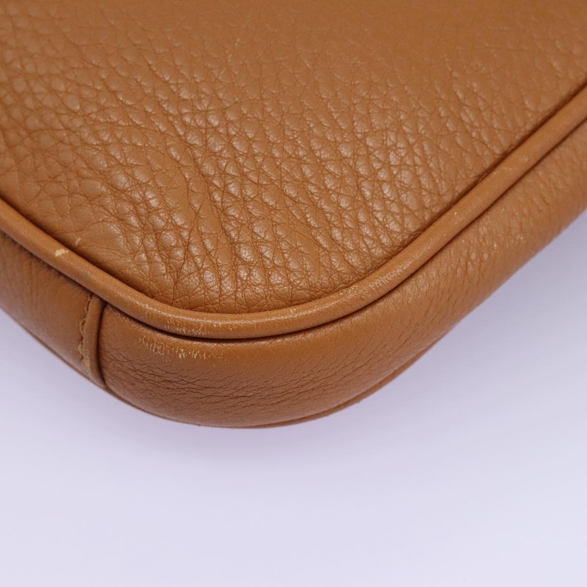 Tory Burch Brown Leather Shoulder Bag (Pre-Owned)