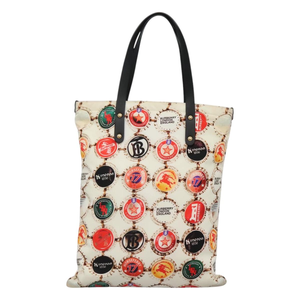 Burberry Bottle Cap Multicolour Synthetic Tote Bag (Pre-Owned)