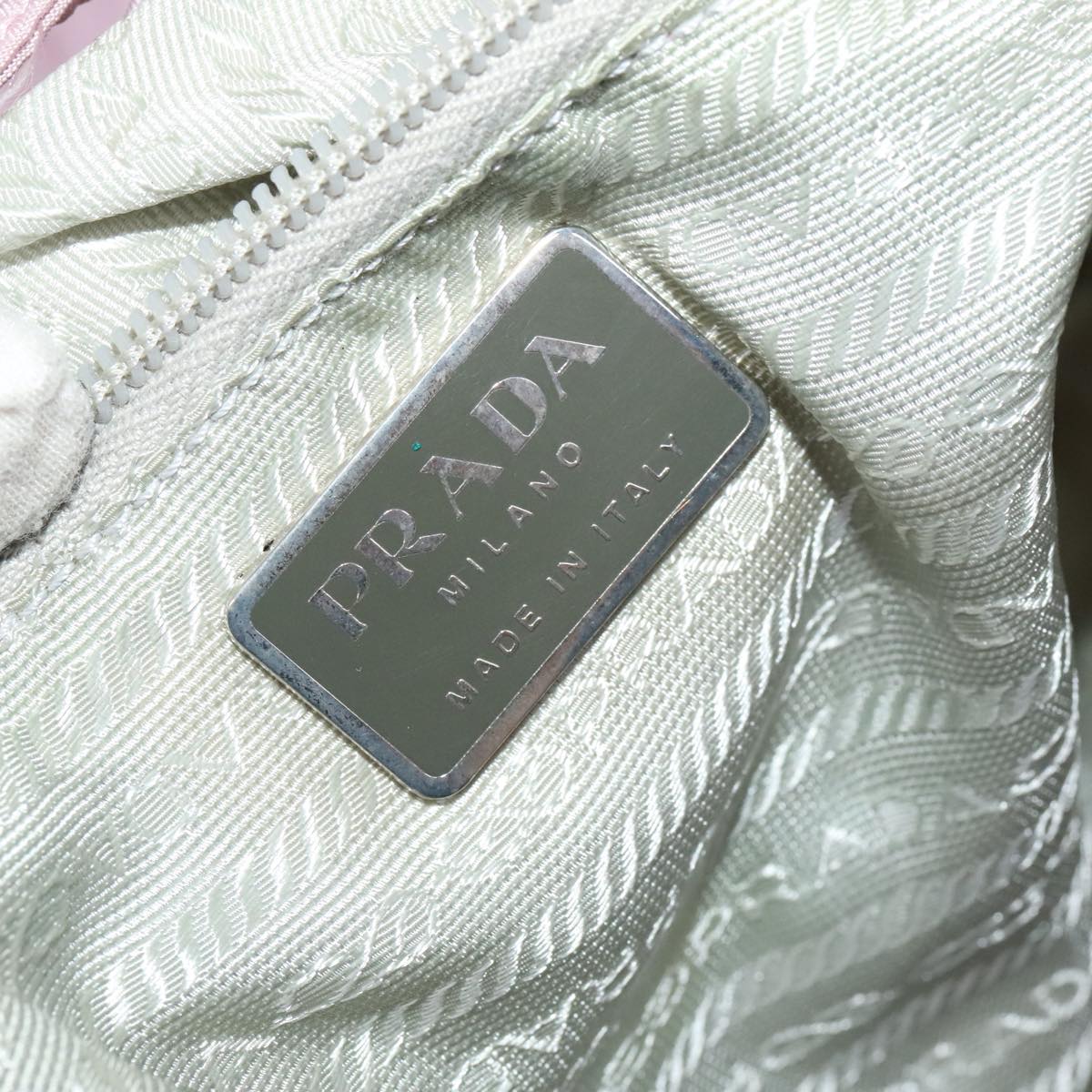 Prada Re-Nylon Pink Synthetic Backpack Bag (Pre-Owned)