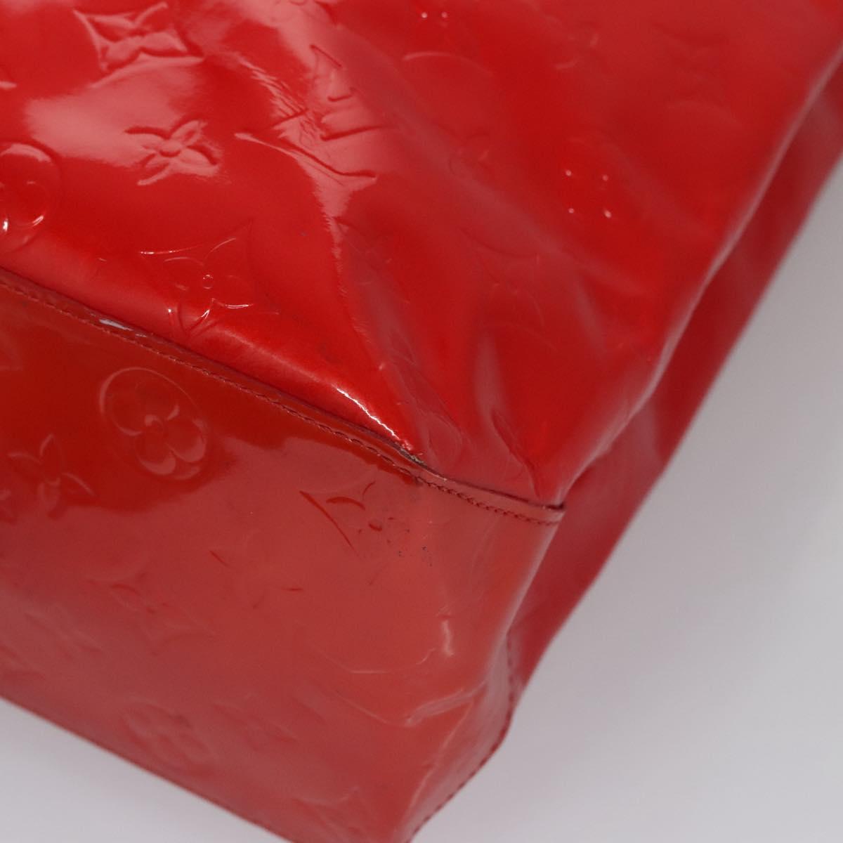 Louis Vuitton Reade Red Patent Leather Handbag (Pre-Owned)