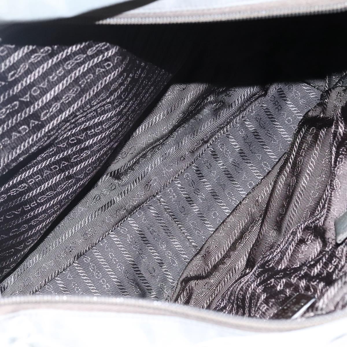 Prada Shopping Khaki Synthetic Tote Bag (Pre-Owned)