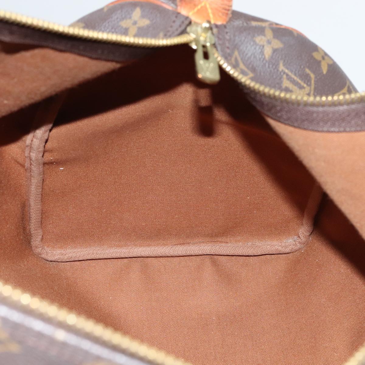 Louis Vuitton Keepall 45 Brown Canvas Travel Bag (Pre-Owned)
